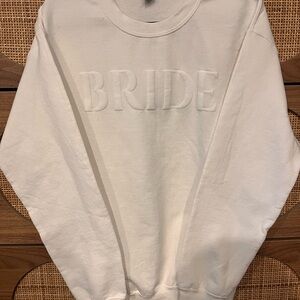 White Bride Sweatshirt (crew neck)
